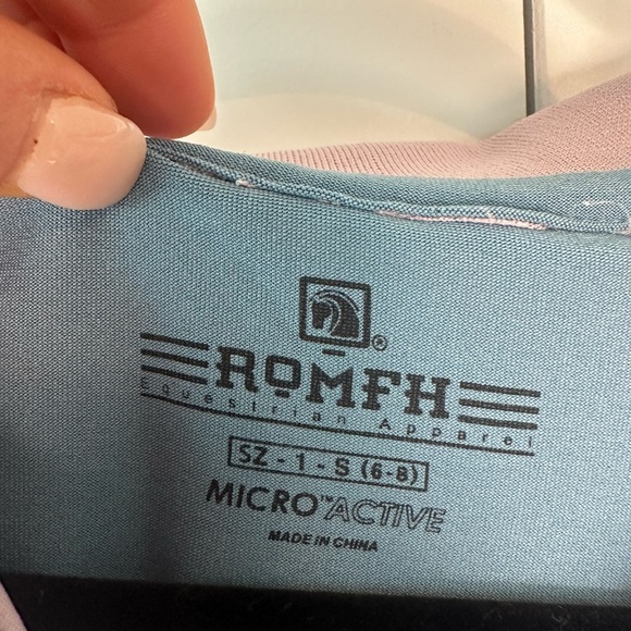 ROMFH Women’s Micro Active Equestrian Riding Polo Light Purple (Size S) - Picture 4 of 6